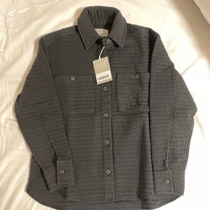 The Organic Cotton Quilted Shirt Jacket